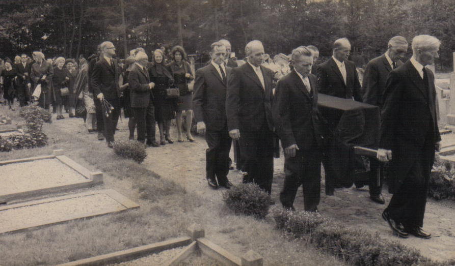 Begrafenis Fuchsthaller 19710728