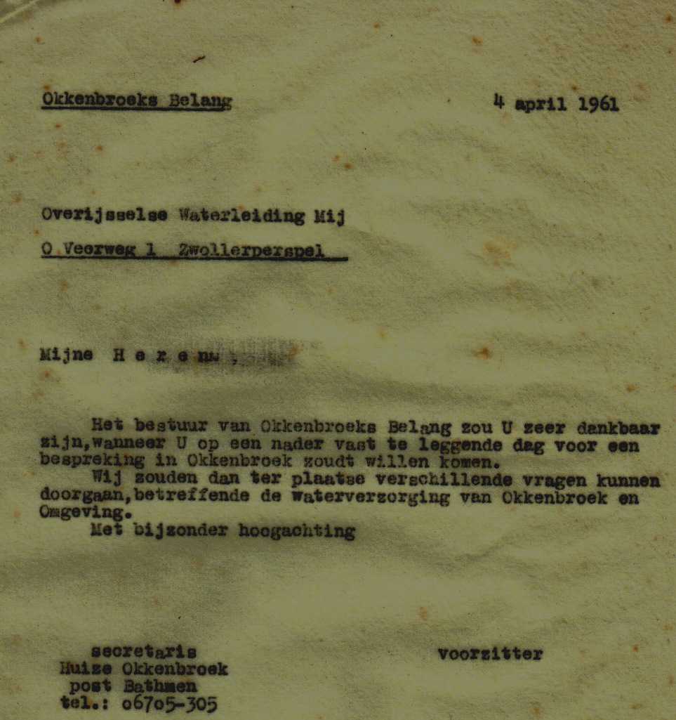 19610404 Brief OB aan WLM