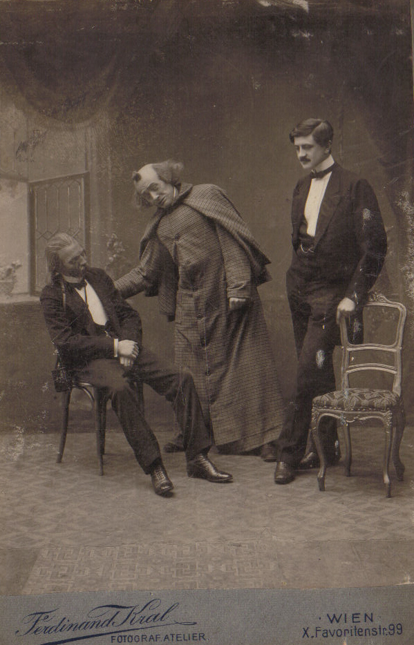 Franz als toneelspeler 19100602